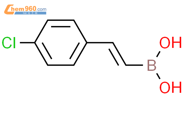 反式-2-(4-氯苯基)乙烯基硼酸结构式图片|154230-29-2结构式图片