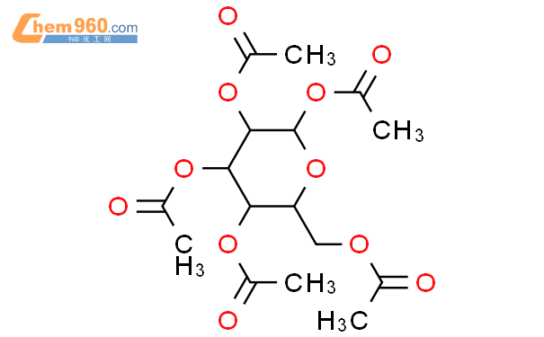 1,2,3,4,6-O-五乙酰基-beta-D-吡喃葡萄糖