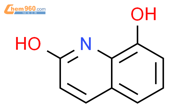 2,8-喹啉二醇结构式