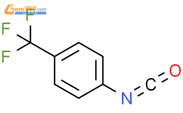 4-三氟甲基苯基异氰酸酯结构式图片|1548-13-6结构式图片