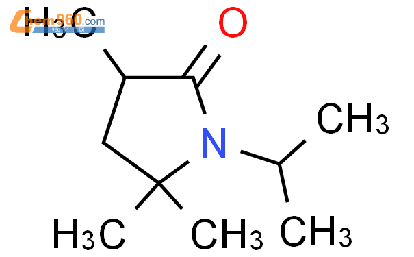 (9ci)-3,5,5-三甲基-1-(1-甲基乙基)-2-吡咯烷酮