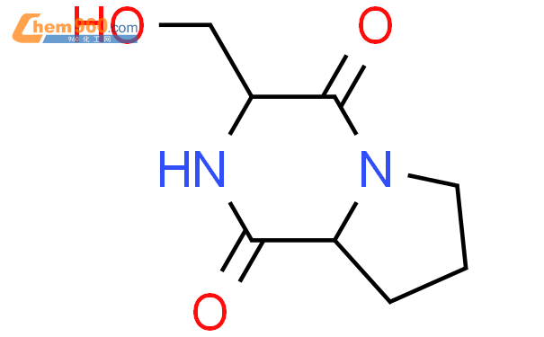 (3R-顺式)-(9CI)-六氢-3-(羟基甲基)-吡咯并[1,2-a]吡嗪-1,4-二酮