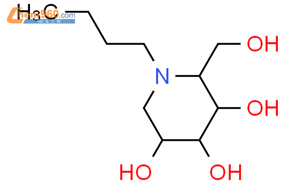 (2R,3R,4R,5R)-1-丁基-2-(羟基甲基)-3,4,5-哌啶三醇