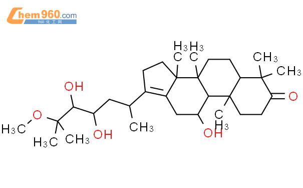 25-甲氧基泽泻醇A结构式图片|155801-00-6结构式图片
