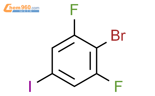 2-溴-1,3-二氟-5-碘苯结构式图片|155906-10-8结构式图片