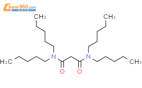 N,N,N',N'-四戊基丙二酰胺结构式图片|1560797-76-3结构式图片
