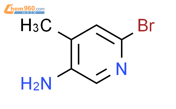 2-溴-4-甲基-5-氨基吡啶结构式图片|156118-16-0结构式图片