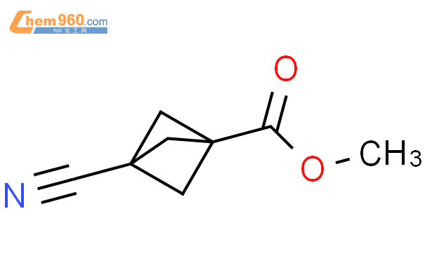 3-氰基雙環[1.1.1]戊烷-1-羧酸甲酯結構式