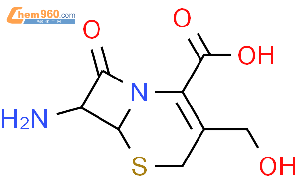 羟甲基-7-氨基头孢烷酸结构式图片|15690-38-7结构式图片