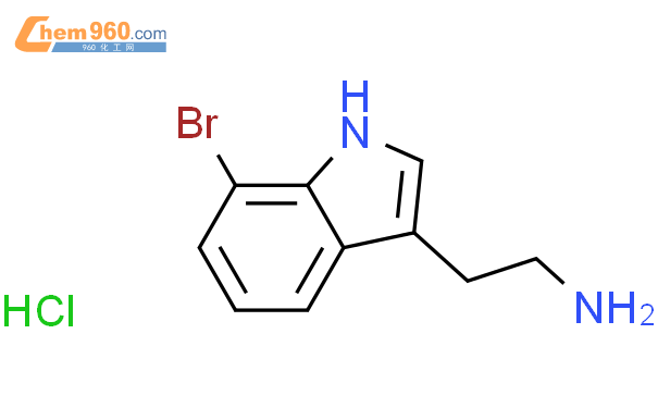 2-(7-溴-1H-吲哚-3-基)乙胺盐酸盐