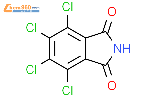 四氯邻苯二甲酰亚胺结构式图片|1571-13-7结构式图片
