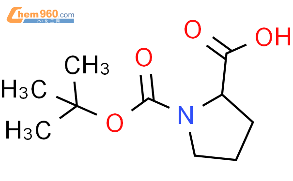 BOC-L-脯氨酸结构式图片|15761-39-4结构式图片
