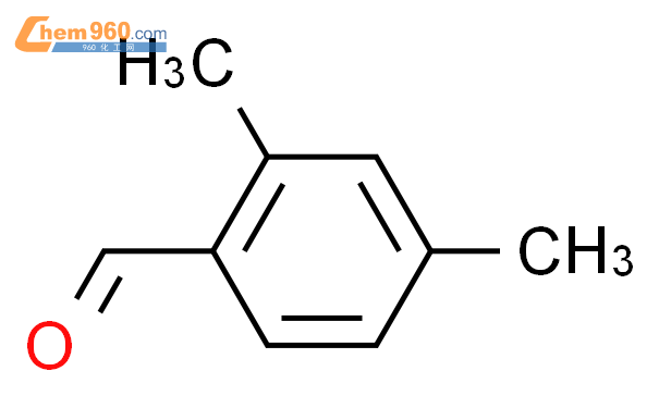 2,4-二甲基苯甲醛结构式