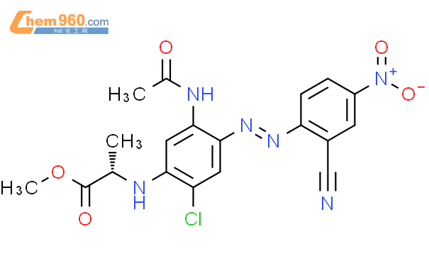 L Alanine N Acetylamino Chloro Cyano Nitrophenyl Diazenyl Phenyl