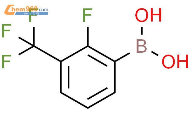 2-氟-3-三氟甲基苯硼酸结构式图片|157834-21-4结构式图片