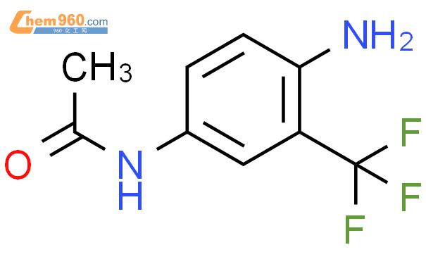 5-乙酰氨基-2-氨基三氟甲苯结构式图片|1579-89-1结构式图片
