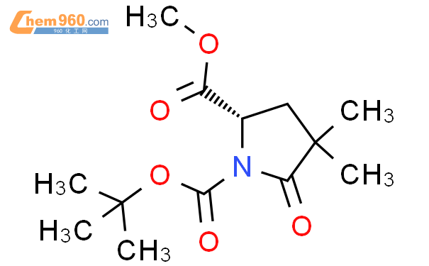 2-甲基1-(2-甲基-2-丙基)4,4-二甲基-5-氧代-1,2-吡咯烷二羧酸酯