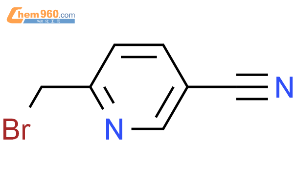 2-溴甲基-5-氰基吡啶结构式图片|158626-15-4结构式图片
