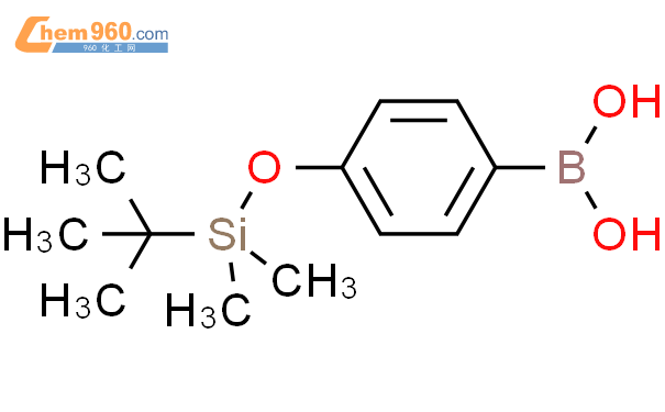 4-(叔丁基二甲基硅氧基)苯基硼酸结构式图片|159191-56-7结构式图片