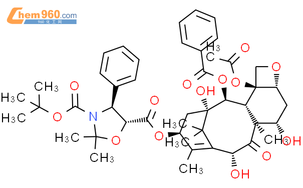 13-{[(3-N-Boc)-2,2-dimethyl-4S-phenyl-1,3-oxazolidin-5R-yl]formyl}-10-deacetyl Baccatin III