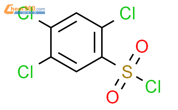 2,4,5-三氯苯磺酰氯结构式图片|15945-07-0结构式图片