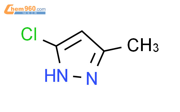5-氯-3-甲基吡唑结构式