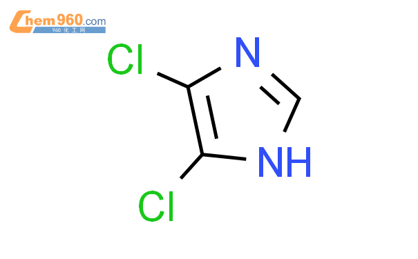 4,5-二氯咪唑结构式