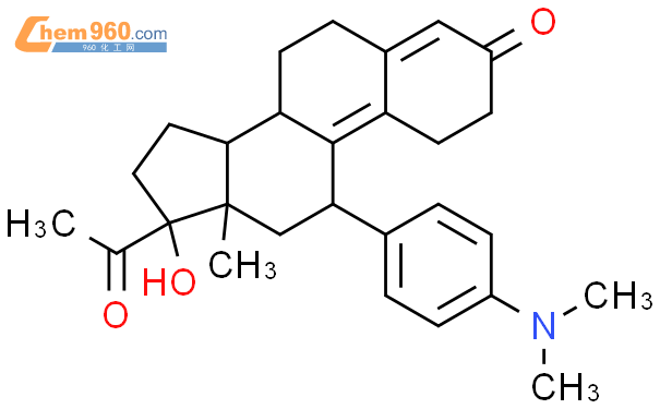 11Beta-[4-(N,N-二甲基氨基)-苯基]-17Alpha-羟基-19-去甲孕甾-4,9-二烯-3,20-二酮