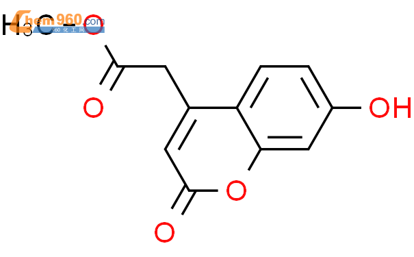 (7-羟基-2-氧代-2H-苯并吡喃-4-基)乙酸甲酯结构式图片|15991-13-6结构式图片