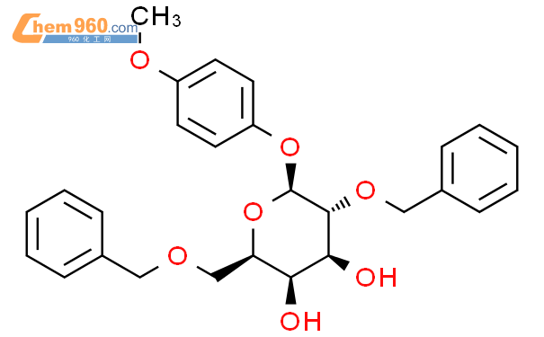 4-甲氧苯基2,6-二-O-苄基-β-D-吡喃半乳糖苷