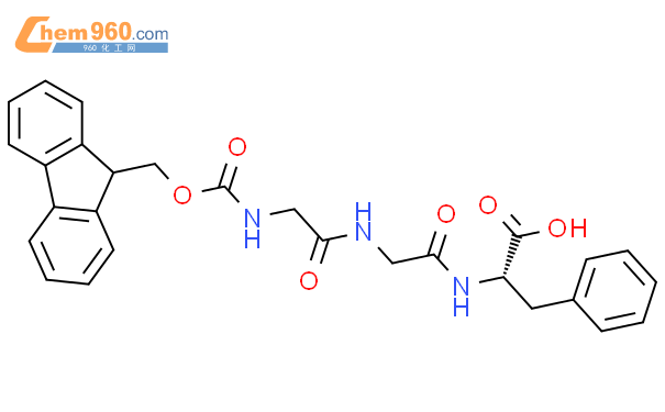 160036 44 2 Fmoc Gly Gly Phe Oh化学式、结构式、分子式、mol、smiles 960化工网