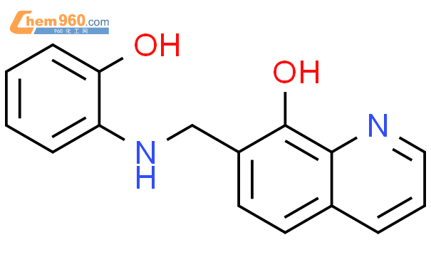 160094-88-2,7-((2-HYDROXYPHENYLAMINO)METHYL)QUINOLIN-8-OL化学式、结构式、分子式 ...