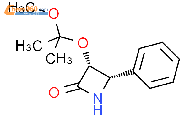 (3R-cis)-3-(1-methoxy-1-methylethoxy)-4-phenyl-2-azetidinone