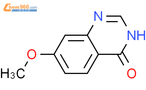 7-甲氧基-4-喹唑啉酮结构式图片|16064-24-7结构式图片