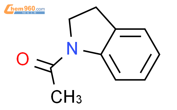 1-乙酰基吲哚啉结构式图片|16078-30-1结构式图片