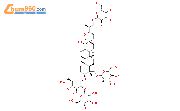 凤仙萜四醇苷K结构式图片|160896-49-1结构式图片