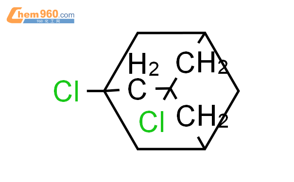 1,3-二氯金刚烷结构式