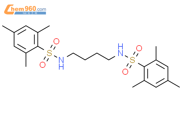 161452-28-4_Benzenesulfonamide, N,N'-1,4-butanediylbis[2,4,6-trimethyl ...