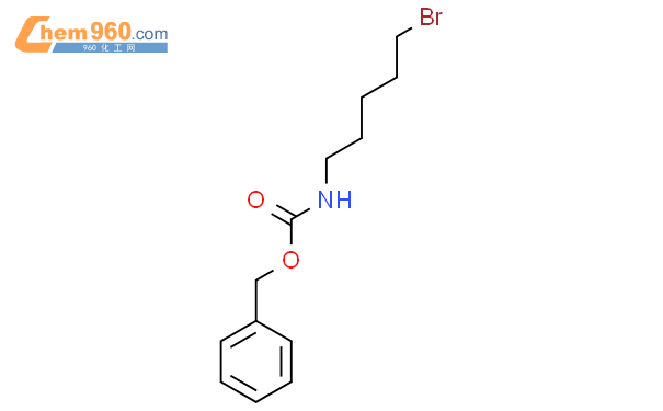 5-溴戊基氨基甲酸苄酯結構式圖片|161533-09-1結構式圖片