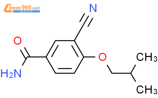 3-氰基-4-异丁氧基苯甲酰胺