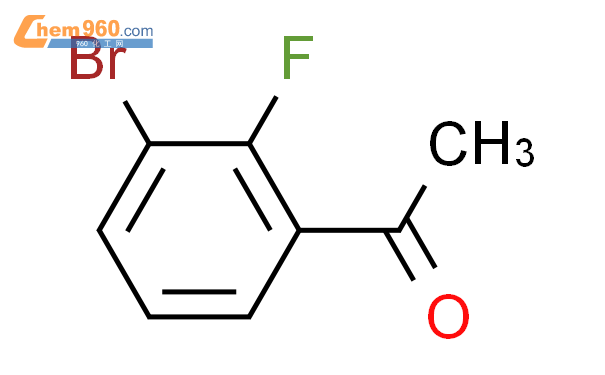 3-溴-2-氟苯乙酮结构式图片|161957-61-5结构式图片