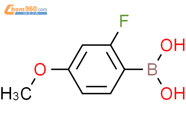 4-甲氧基-2-氟苯硼酸结构式图片|162101-31-7结构式图片