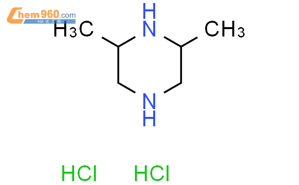 (2R,6R)-2,6-二甲基哌嗪二盐酸盐结构式图片|162240-93-9结构式图片