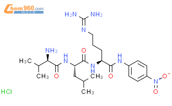 D-缬氨酰-L-亮氨酰-L-精氨酸 4-硝基苯胺