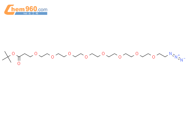 Azido-PEG8-t-butyl ester结构式图片|1623791-99-0结构式图片