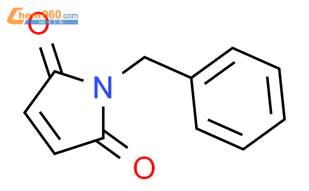 N-苄基马来酰亚胺结构式图片|1631-26-1结构式图片