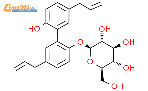 magnolol-2-O-β-D-glucopyranoside