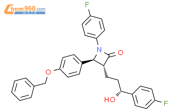 (3R,4S,3'R)-1-(4-fluorophenyl)-4-(4-hydroxyphenyl)-3-[3'-(4-fluorophenyl)-3'-hydroxy-propyl]-azetidin-2-one