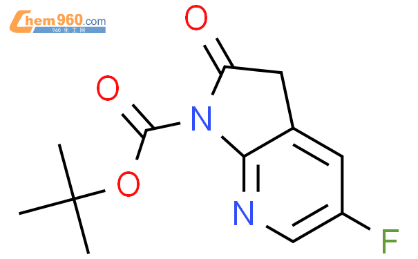 1638765-28-2_tert-butyl 5-fluoro-2-oxo-2,3-dihydro-1H-pyrrolo[2,3-b ...