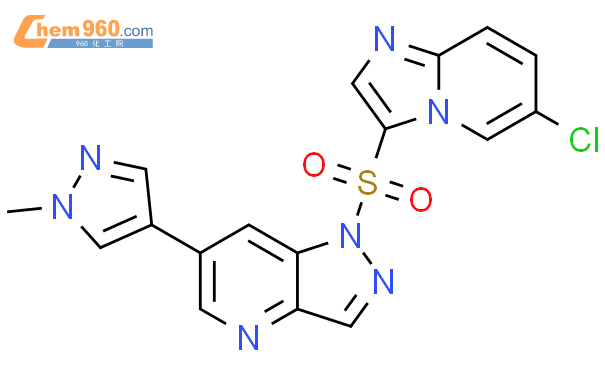 1642581-60-9_1H-Pyrazolo[4,3-b]pyridine, 1-[(6-chloroimidazo[1,2-a ...